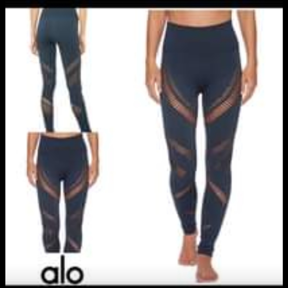 AOL knit leggings